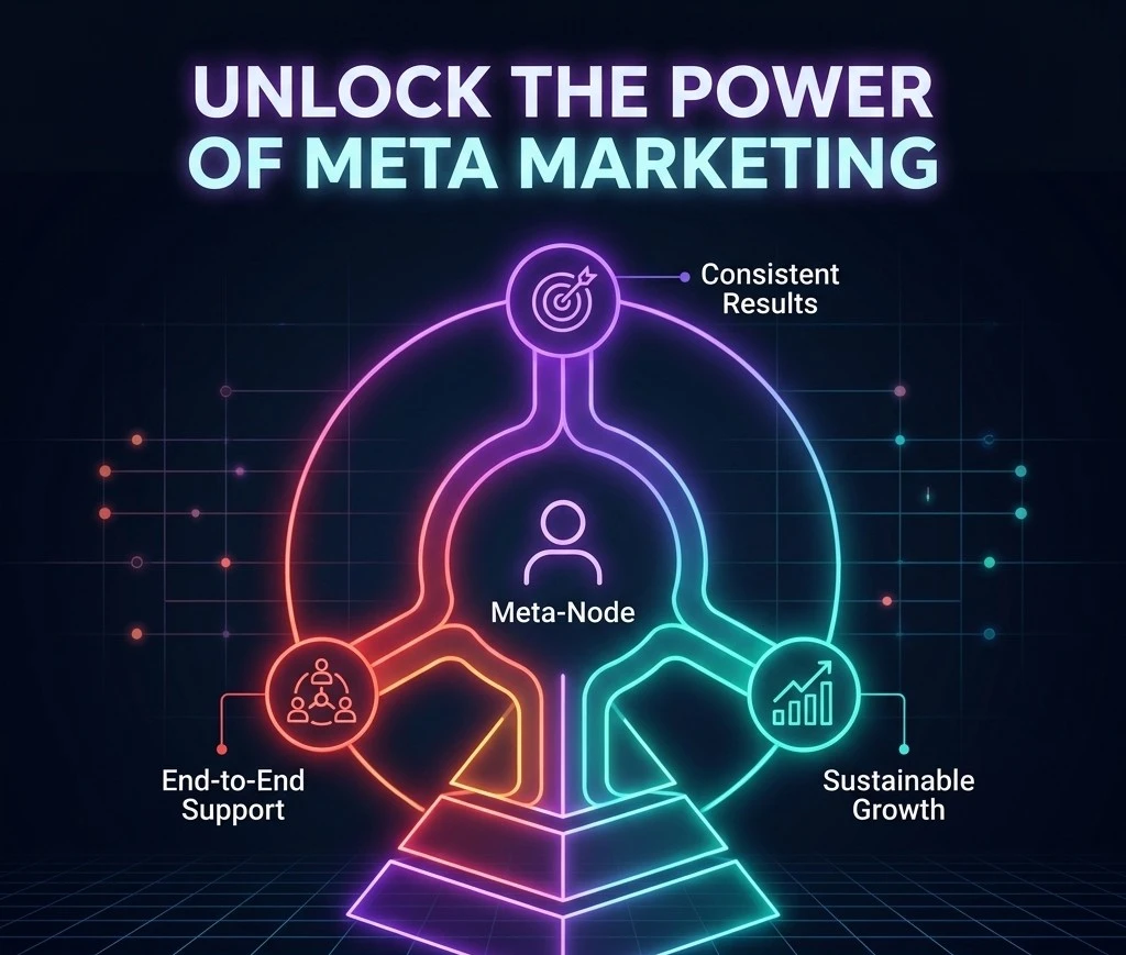 Front and backend Meta marketing on Facebook and Instagram, managed by Remotie